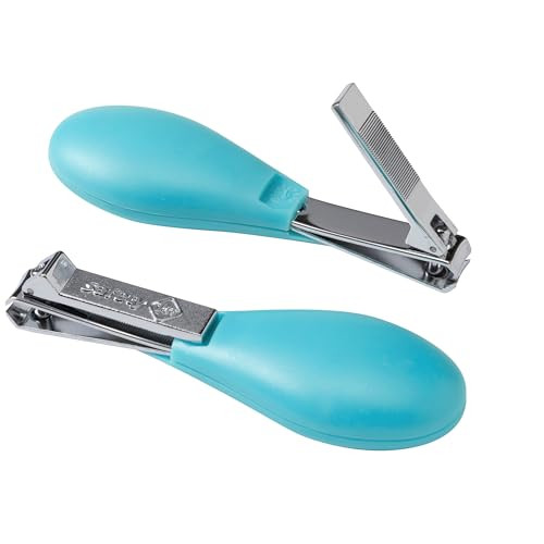 Safety 1st Fold-Up Nail Clipper, 2-Count - Colors May Vary