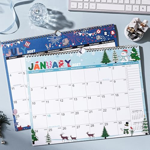 2026-2027 Calendar - Wall Calendar 2026-2027, Jul 2026 - Dec 2027