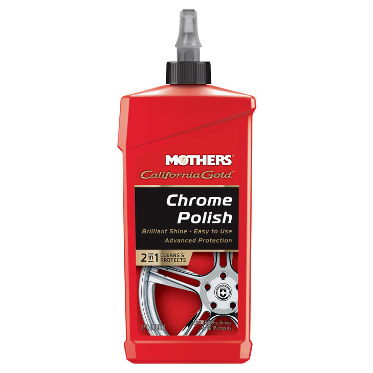 Mothers California Gold Chrome Polish, 12 oz. (05212)