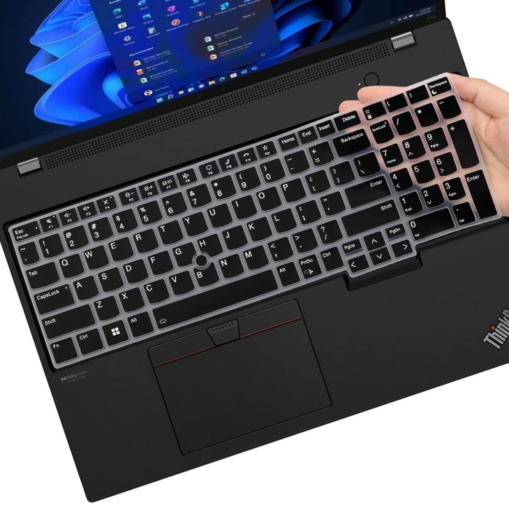 Keyboard Cover for Lenovo ThinkPad E16 Gen 1 16", Thinkpad T16 P16 P16v P16s Gen 2/Gen 1 16", Thinkpad L15 Gen 4/3