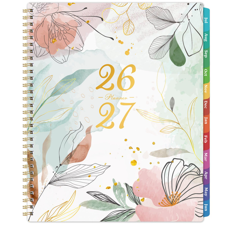 Planner 2026-2027, July 2026 - June 2027, 9" x 11"