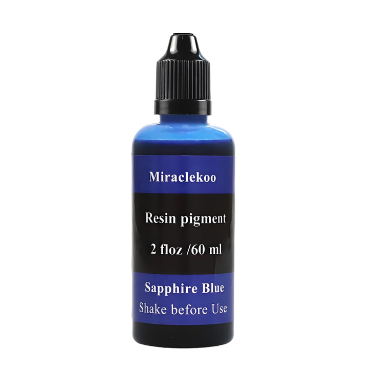 Sapphire Blue Epoxy Resin Color Dye Colorant Liquid Epoxy Resin Pigment,60ml,Translucent