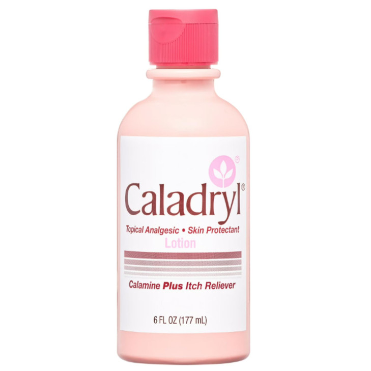 Caladryl Calamine Lotion for Itching, Insect Bites & Poison Ivy, 6 Fl Oz