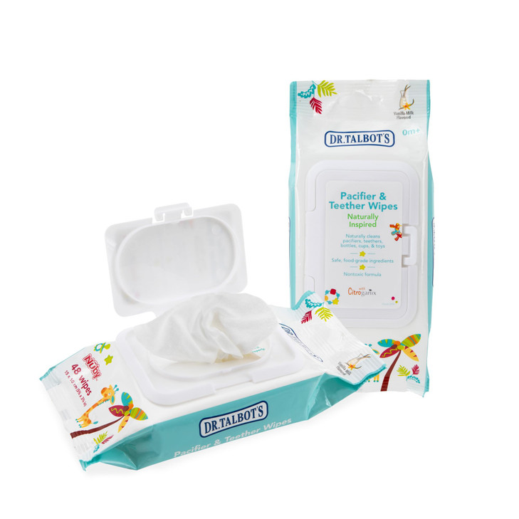 Dr. Talbot's Pacifier and Teether Wipes - 96 Count