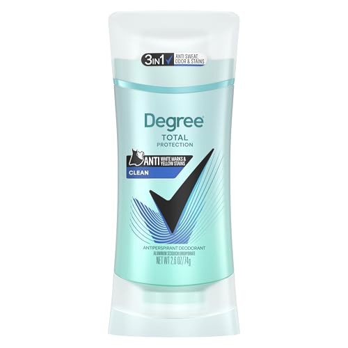 Degree Antiperspirant for Women Protects from Deodorant Stains Pure Clean Deodorant for Women 2.6 oz