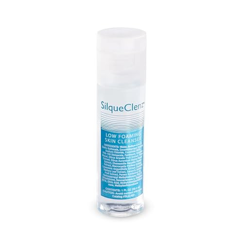 SilqueClenz Low Foaming Cleanser, Low pH Unscented Formula, 1 fl.oz.