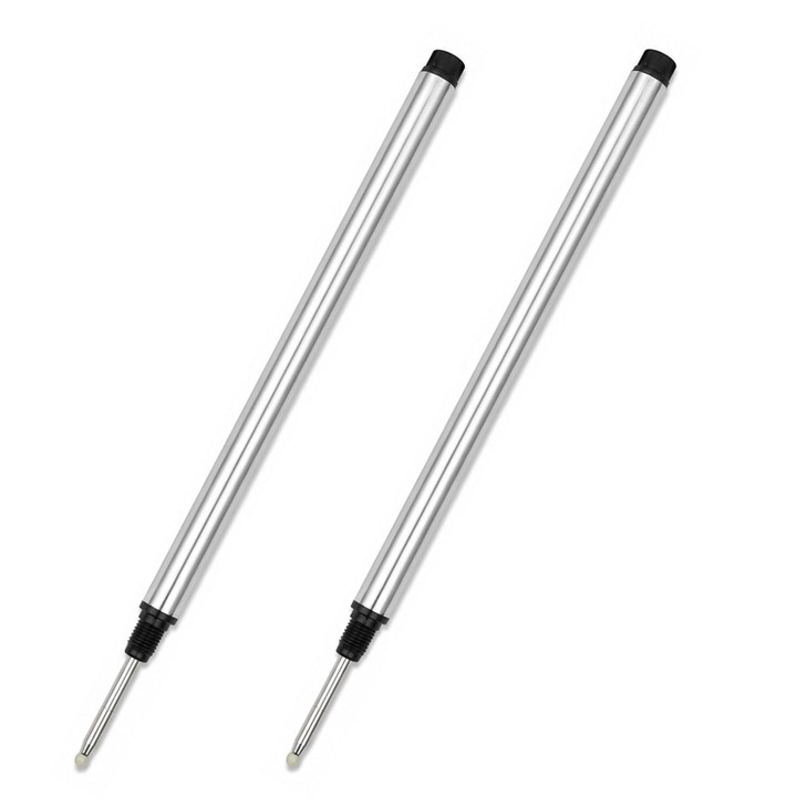 CaoDuRen 113mm (4.42) x 6mm (0.24), 0.5 Tip, Compatible Rollerball Pen Refills Compatible with Mont Blanc, German
