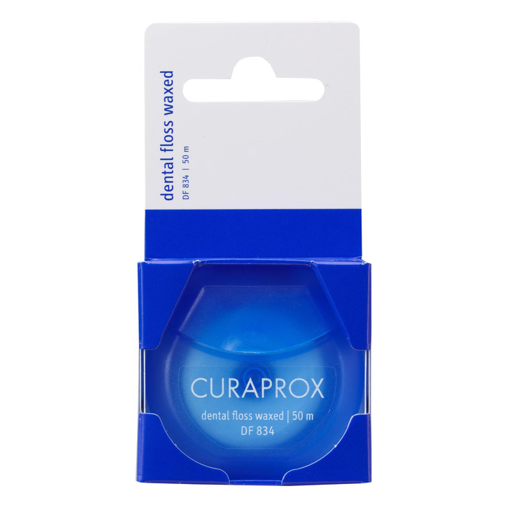 Curaprox DF 834 Dental Floss, 50m (164 Foot), Swiss Made