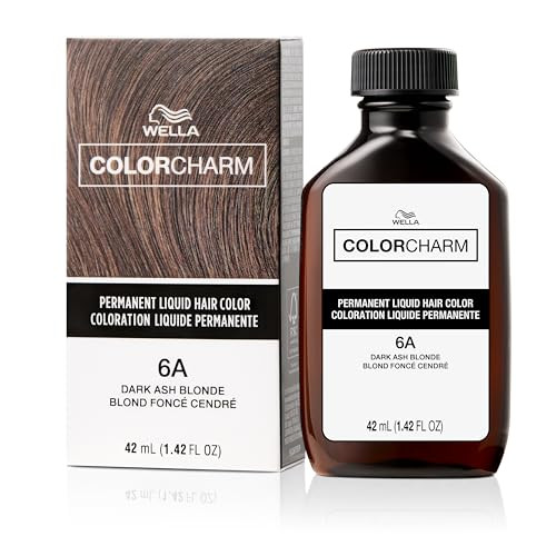 COLORCHARM Permanent Liquid Hair Color for Gray Coverage, Ash Blonde