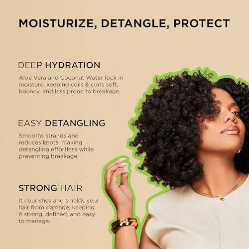 African Pride Moisture Miracle Pre-Shampoo Hair Detangler, 18 Oz
