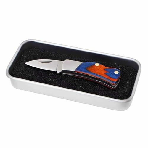 Eastern Delights Miniature Gadgets Pocket Knife Collection, EDC Tiny Multifunction Tool (Colorful Folding)