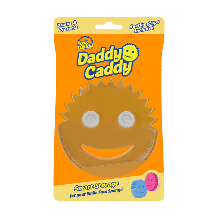 Scrub Daddy Sponge Holder Daddy Caddy - Sponge Holder for Kitchen Sink - Sponge Caddy and Kitchen Organizer with