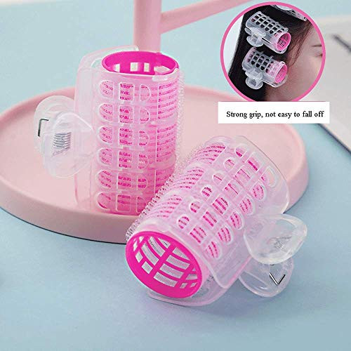 6pcs Plastic Hair Curlers Rollers Self-grip Hair Clip Curler Bangs Hair Sticky Cling DIY Hair Styling Accessories Tools