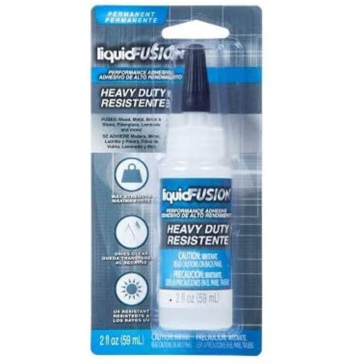 Aleene's Liquid Fusion Glue, Great for Rhinestone Embellishment, Diamond Art, Strong Hold, Dries Clear, 2 fl oz