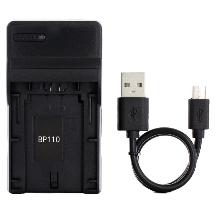 Norifon BP-110 USB Charger for Canon iVIS HF R21, LEGRIA HF R205, R206