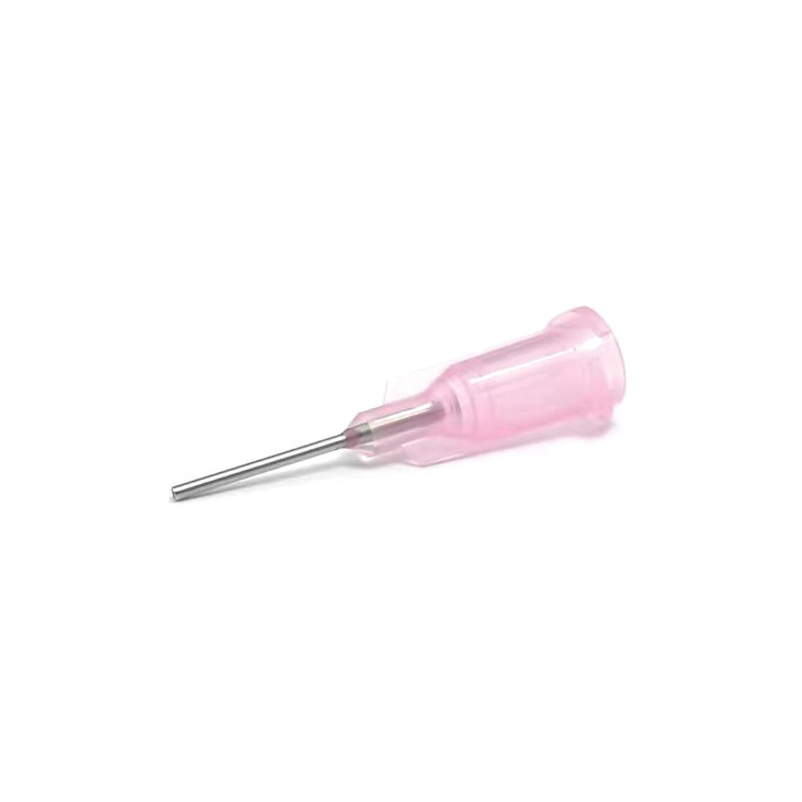 SANANTS 20 Gauge 0.5in Blunt Tip Dispensing Syringe Needle, Pink 50 PCS