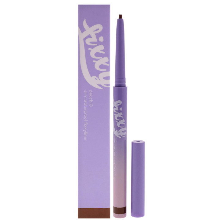 Slim Waterproof Fixxyliner - 03 Soft Brown by Peach C for Women - 0.004 oz Eyeliner