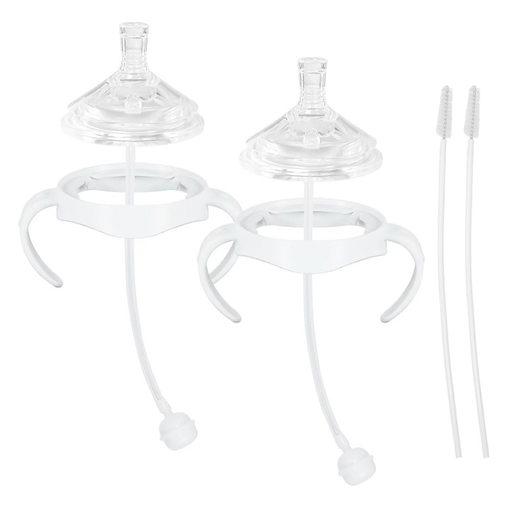 Straw Cup Soft Spout Conversion Kit for Philips Avent Natural Baby Bottle, 2 Pack