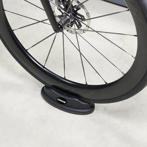 Thinvik Bike Front Wheel Riser Block, Bicycle Stabilize Stand Accessories for Indoor Road Bike Mountain Bike Riding