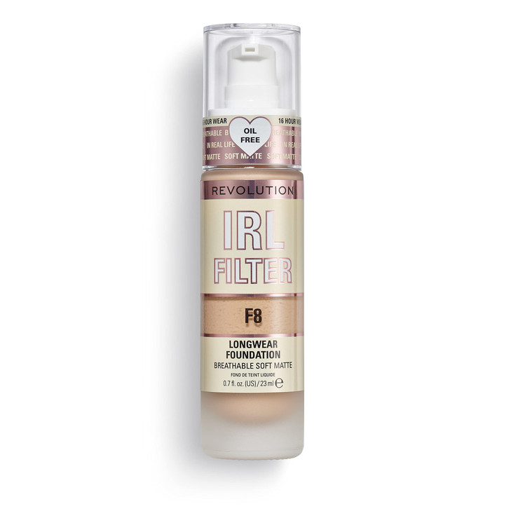 Revolution IRL Filter Longwear Foundation, F8