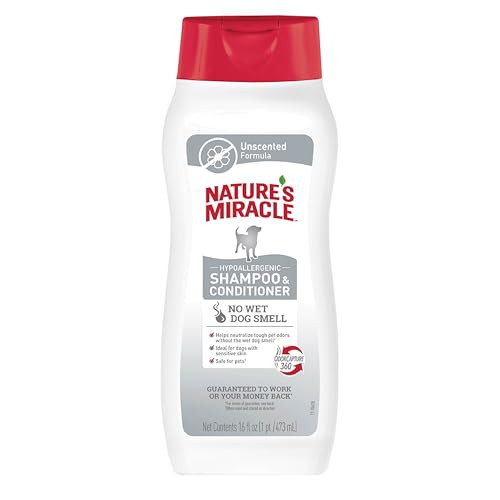 Nature's Miracle Hypoallergenic 2-In-1 Shampoo & Conditioner, 16 oz