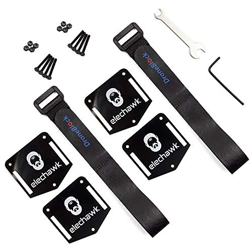 2 Set FPV Drone Lock Mount for Backpack Plug-in Accessories DIY Bundle Mount Hanging Buckle with Battery Straps for