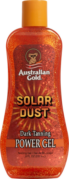 Australian Gold Solar Dust Dark Tanning Power Gel, Ultra Hydrating, 8 fl oz