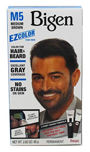 Bigen Ez Color For Men M5 Medium Brown Kit