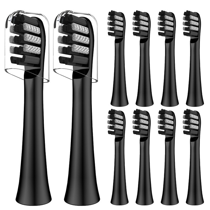 Brush Heads Compatible with Colgate 360 Sonic Power Charcoal Toothbrush