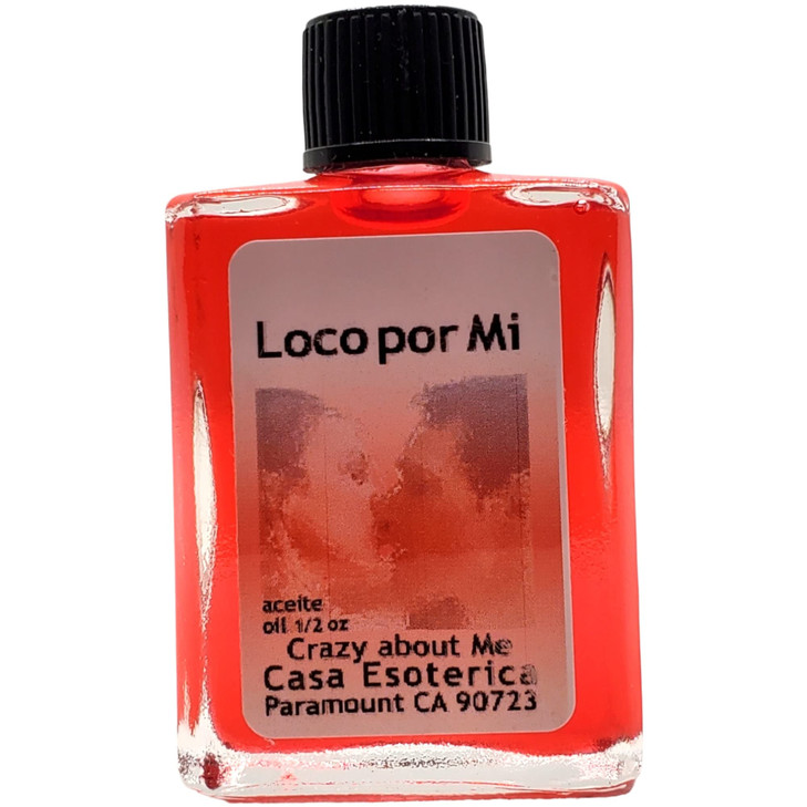 Crazy About Me Oil (Loco por mi Aceite) Spiritual Anointing Oil by CASA ESOTERICA MAGICK SPACE - Love Spell - Magick