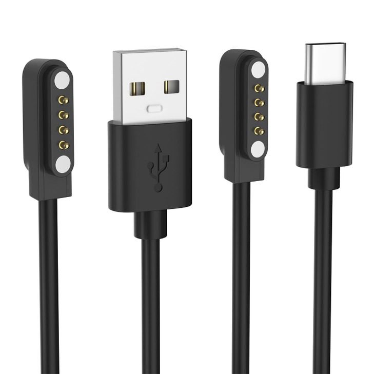 Gamorek Charger for PLAUD Note AI Voice Recorder,Plaid Charger Replacement USB-A/C Charging Cable Cord for PLAUD Note