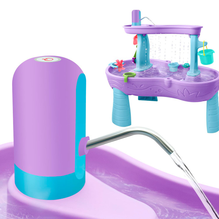 Intoypad Water Table Pump 3 Hours Non-Stop Fun Battery Powered Water Pump