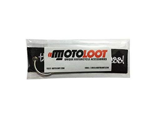 MotoLoot KeyChain for Motorcycles, Scooters, Cars and Gifts (The Key to Happiness)