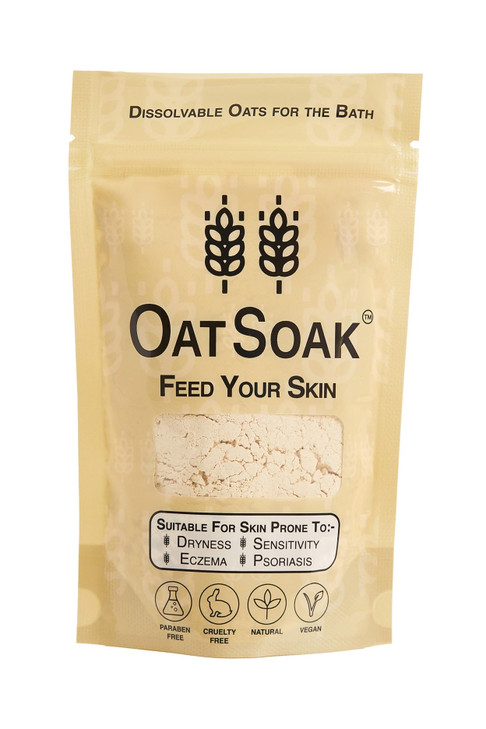 OatSoak Dissolvable Oats for the Bath. Colloidal Oat Bath Additive Made with 100% Scottish Oatmeal. Suitable for Skin