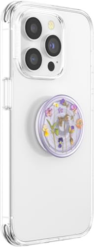PopSockets Adhesive Phone Grip, Holder- Purple Fields