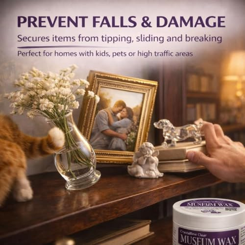 QuakeHold! 66111 Museum Wax, Clear Adhesive 2 oz