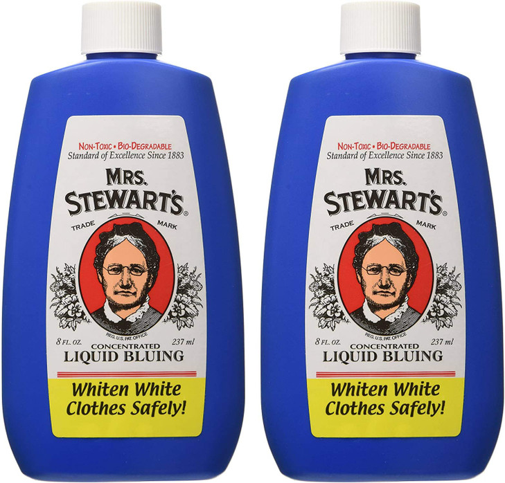 Mrs. Stewart's Bluing 8oz. Pack of 2