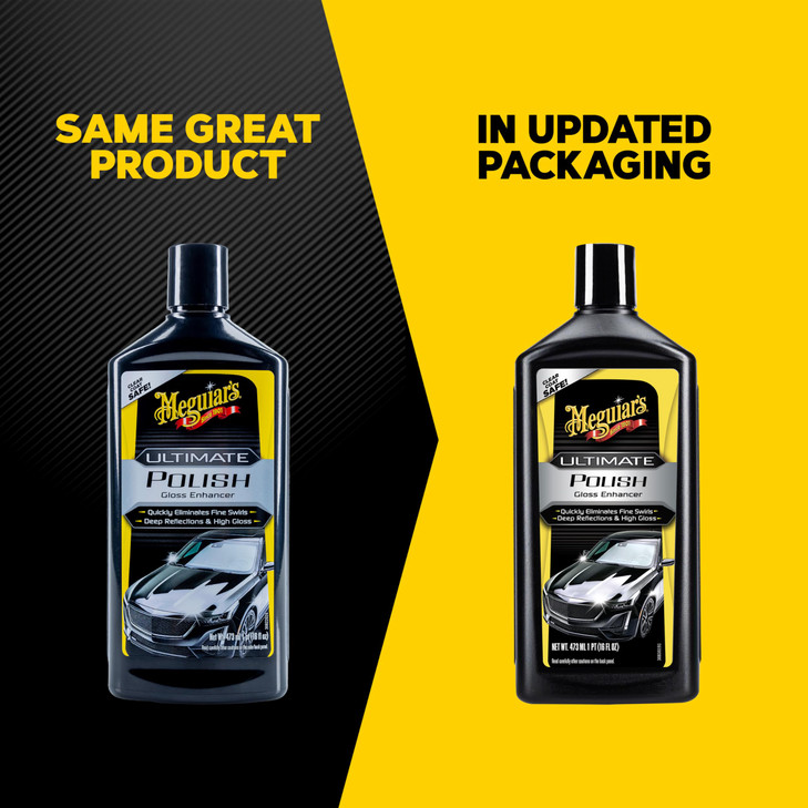 Meguiars Ultimate Polish, High-Gloss Polish for a Show Car Shine, 16 oz