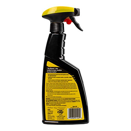 Meguiar's G201316EU Ultimate Leather Detailer 473 ml cleans, restores & protects leather