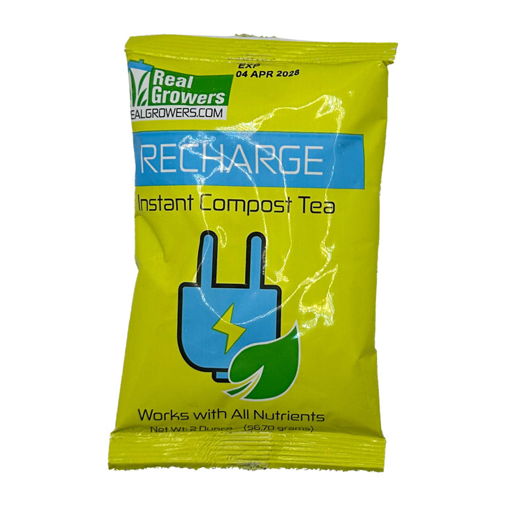 Real Growers Recharge 2 oz  Explosive Root Growth with Mycorrhizae for Living Soil & Coco Coir