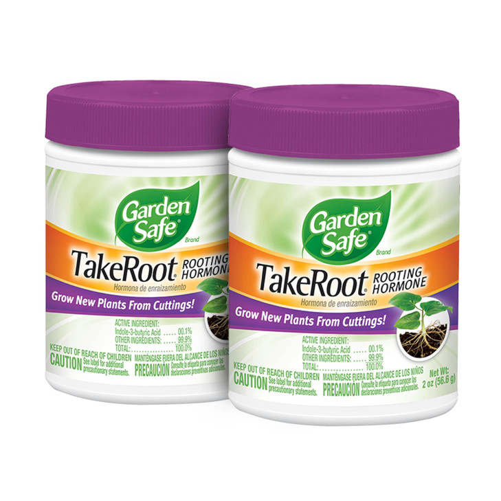 Garden Safe Take Root Rooting Hormone 2 Oz, Promotes Rooting, 2 Pack