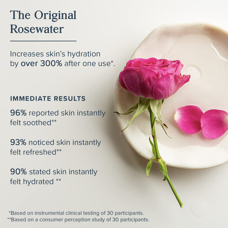 HERITAGE STORE Rosewater - Refreshing Facial Splash for Glowing Skin with Damask Rose - All Skin Types - Rose Water