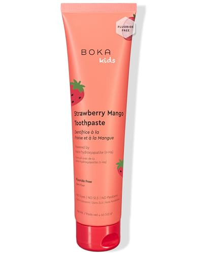 Boka Kids Toothpaste - Fluoride Free Nano Hydroxyapatite Toothpaste