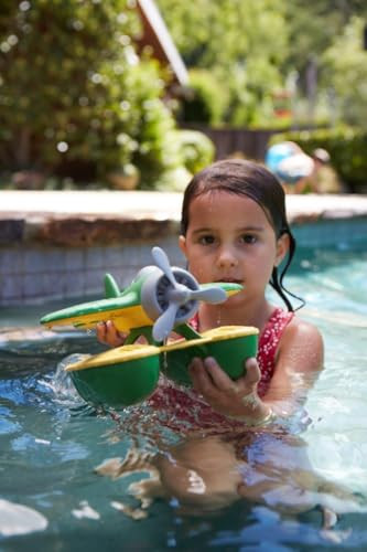 Green Toys Seaplane in Green Color - Bpa Free, Phthalate Free Floatplane for Improving Pincers Grip. Toys and Games