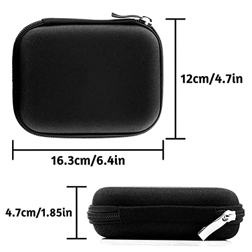 BLLREMIPSUR Essential Oil Carrying Case Holds 10 Bottles (5/10/15ml), Hard Shell Roller Bottles Storage Bag, Travel