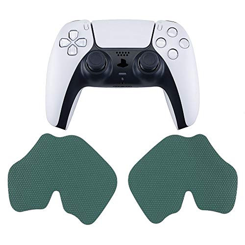 eXtremeRate PlayVital Pine Green Anti-Skid Sweat-Absorbent Controller Grip for ps5 Controller, Professional Textured