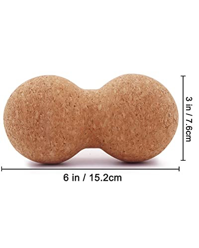 KITWILD Cork Peanut Massage Ball