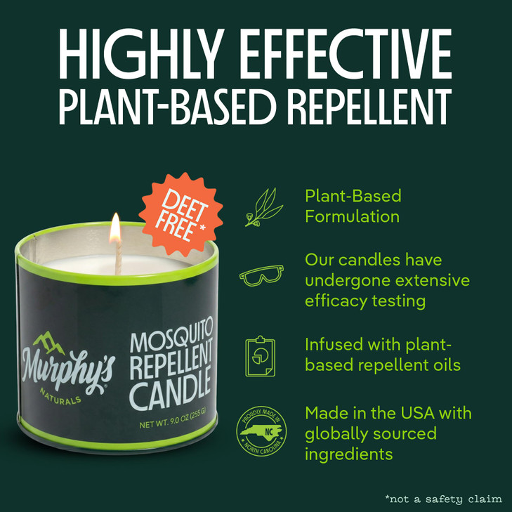 Murphy's Naturals Citronella Mosquito Repellent Candles, 9 oz (Pack of 1)