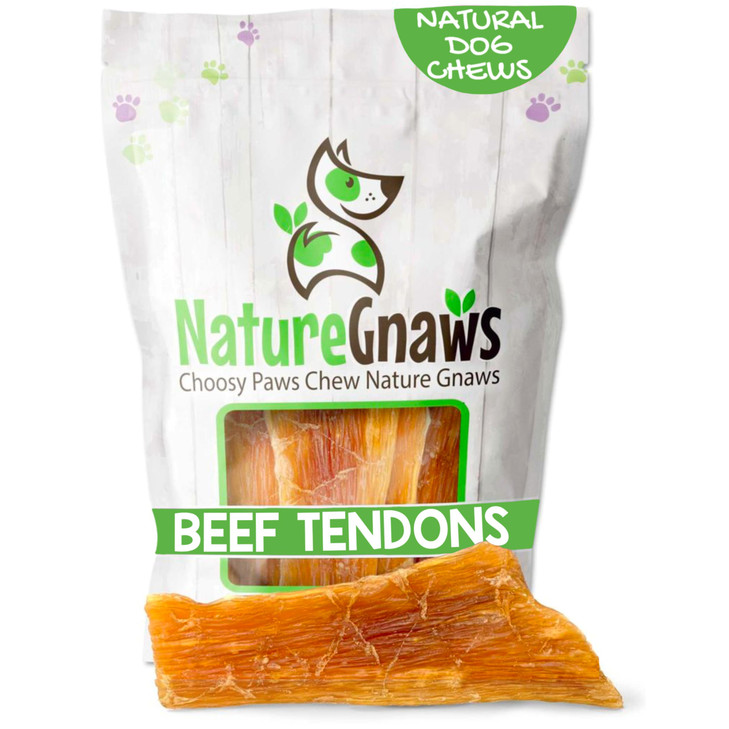 Nature Gnaws Beef Paddywack Tendons 5-6" Dog Chews, 5 Count