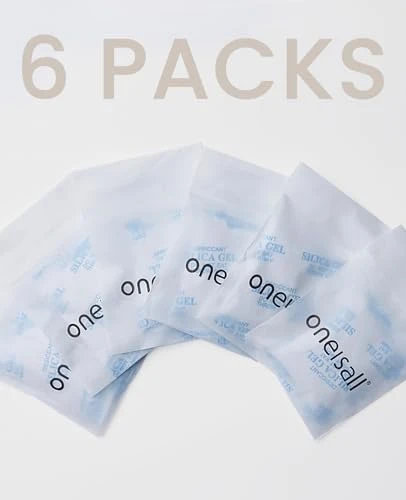 oneisall 6 Packs Pet Dry Food Desiccant Bag for Automatic Cat Feeders, Keep Pet Food Dry and Fresh, Suitable for All